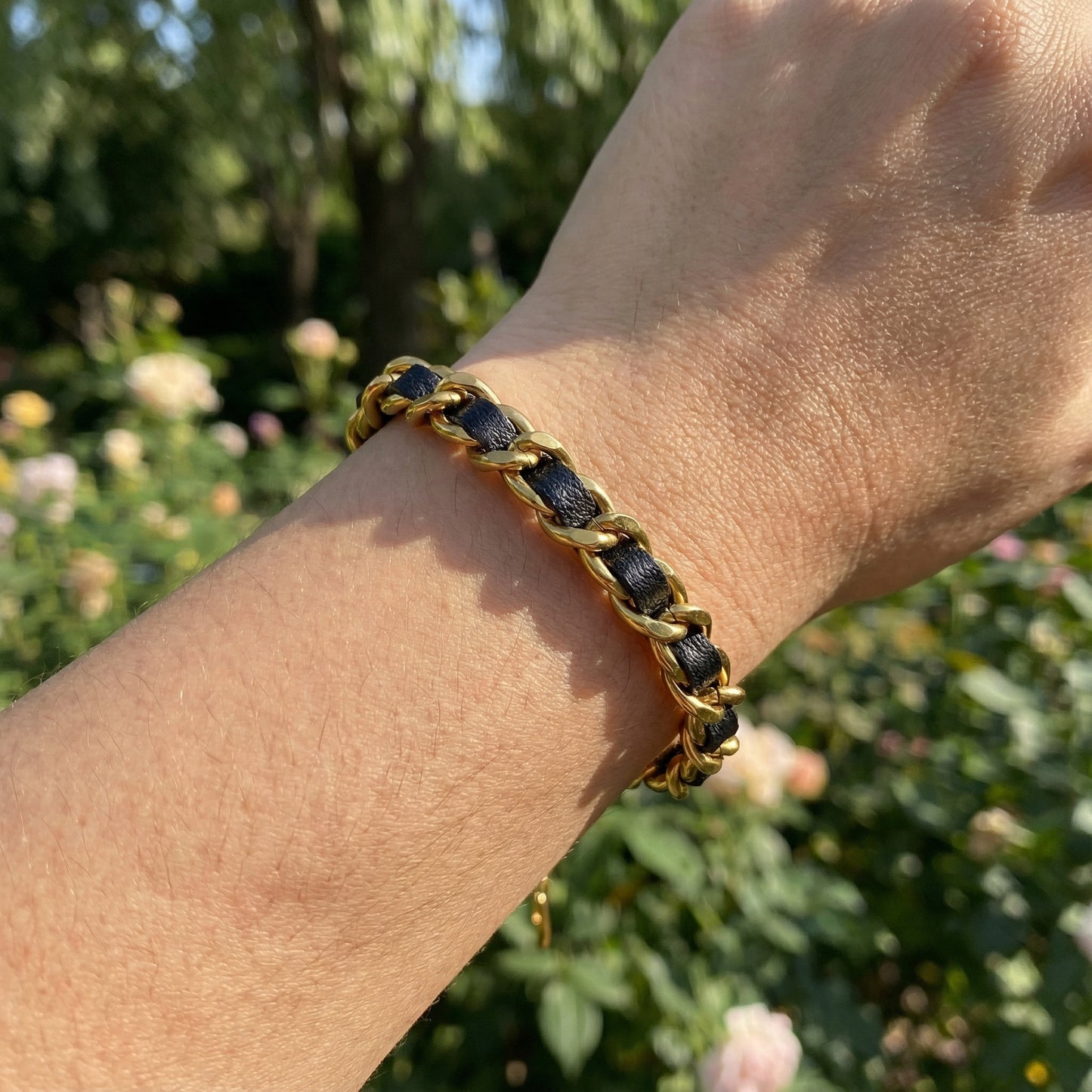 Golden Fashion Bracelet - Stainless Steel