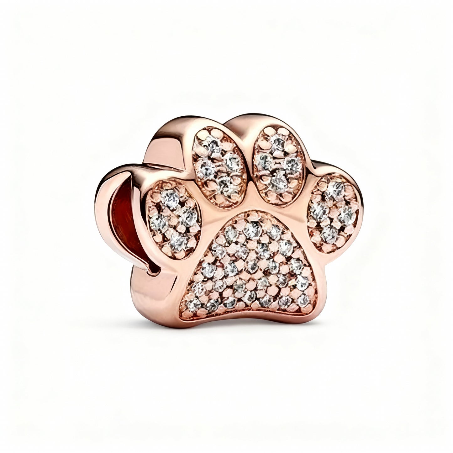 Charm "Dog Paw" 925 Sterling Silver
