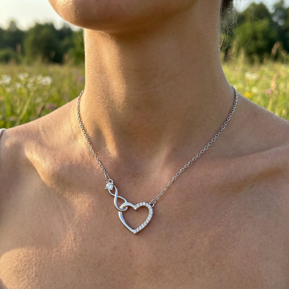 Eternal Love Necklace - 925 Sterling Silver