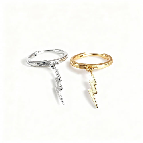 Lightning Earrings - 925 Sterlin Silver