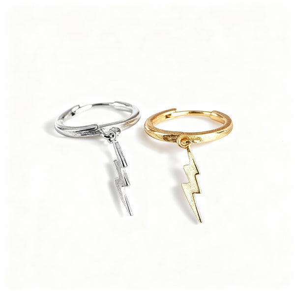 Lightning Earrings - 925 Sterlin Silver