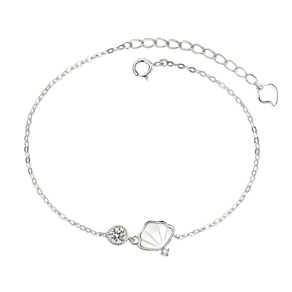 Shell Bracelet - 925 Sterling Silver