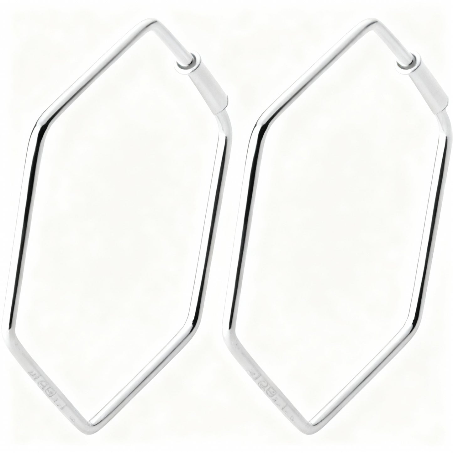Geometric Earrings - 925 Sterling Silver
