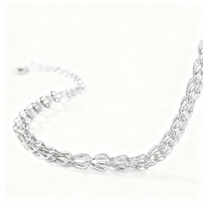 Elegant Silver Bracelet - 925 Sterling Silver
