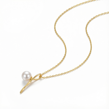 The Pearl Necklace - 925 Sterling Silver