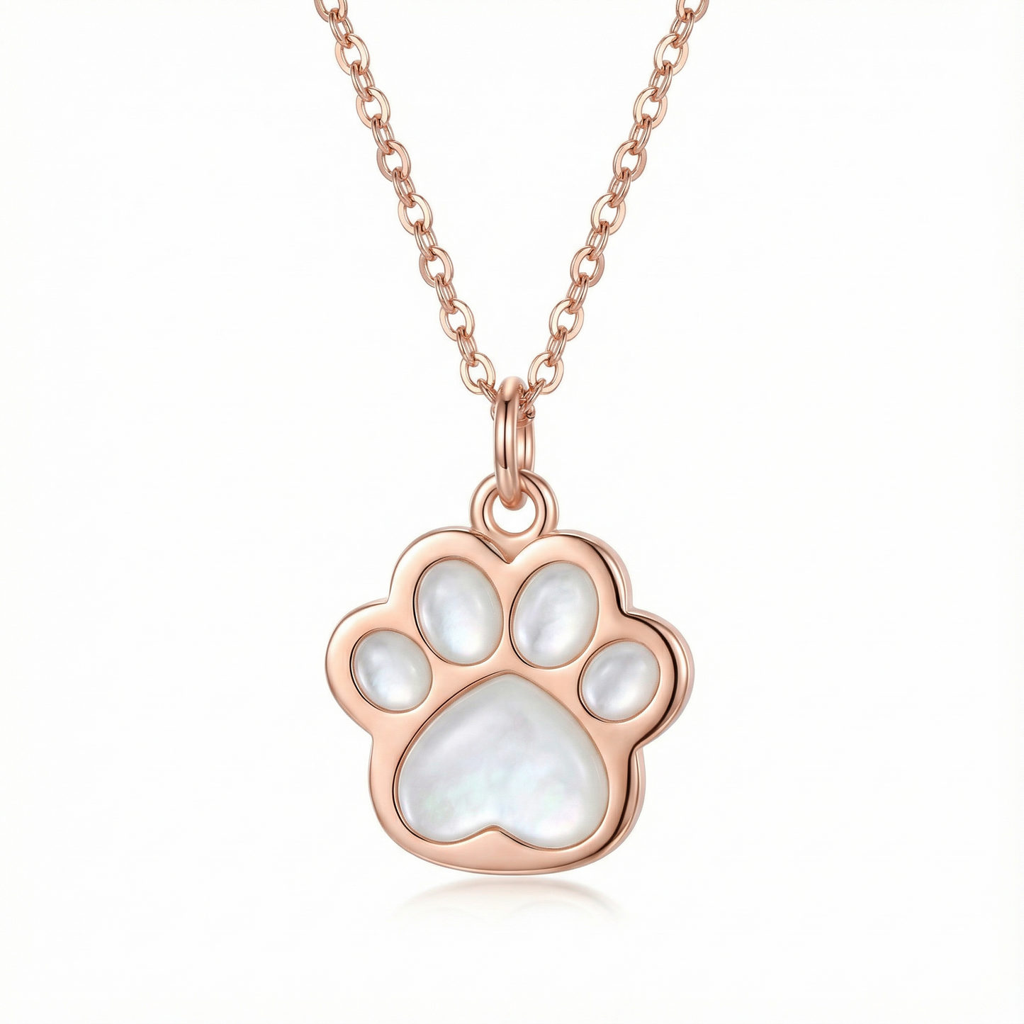 Cat Paw Necklace - 925 Sterling Silver