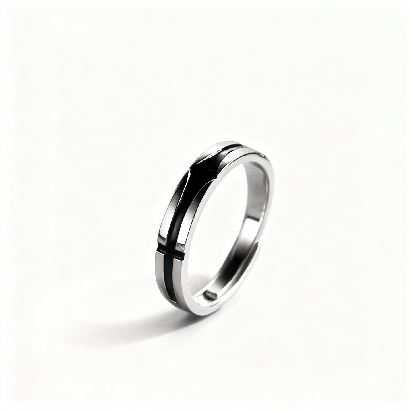 Star Couple Rings - (Adjustable) - 925 Sterling Silver