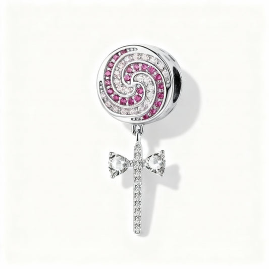 Charm "Lollipop" 925 Sterling Silver