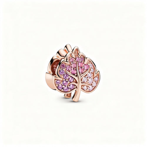 Charm "Leaf" 925 Sterling Silver