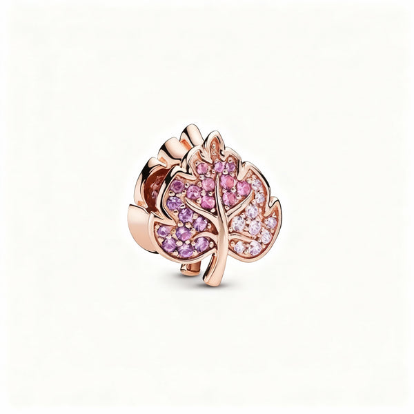 Charm "Leaf" 925 Sterling Silver