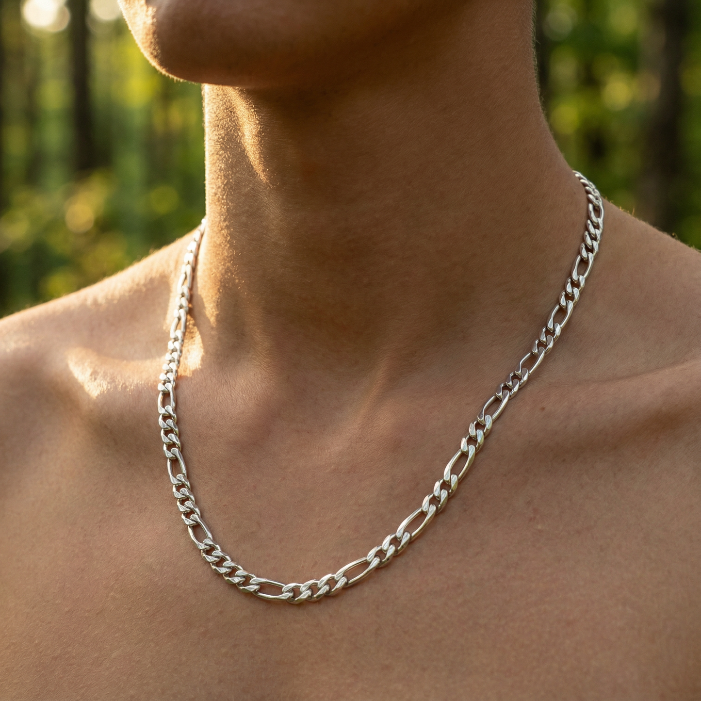 Simple Gold/Silver Chain Necklace - Stainless Steel