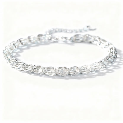 Elegant Silver Bracelet - 925 Sterling Silver