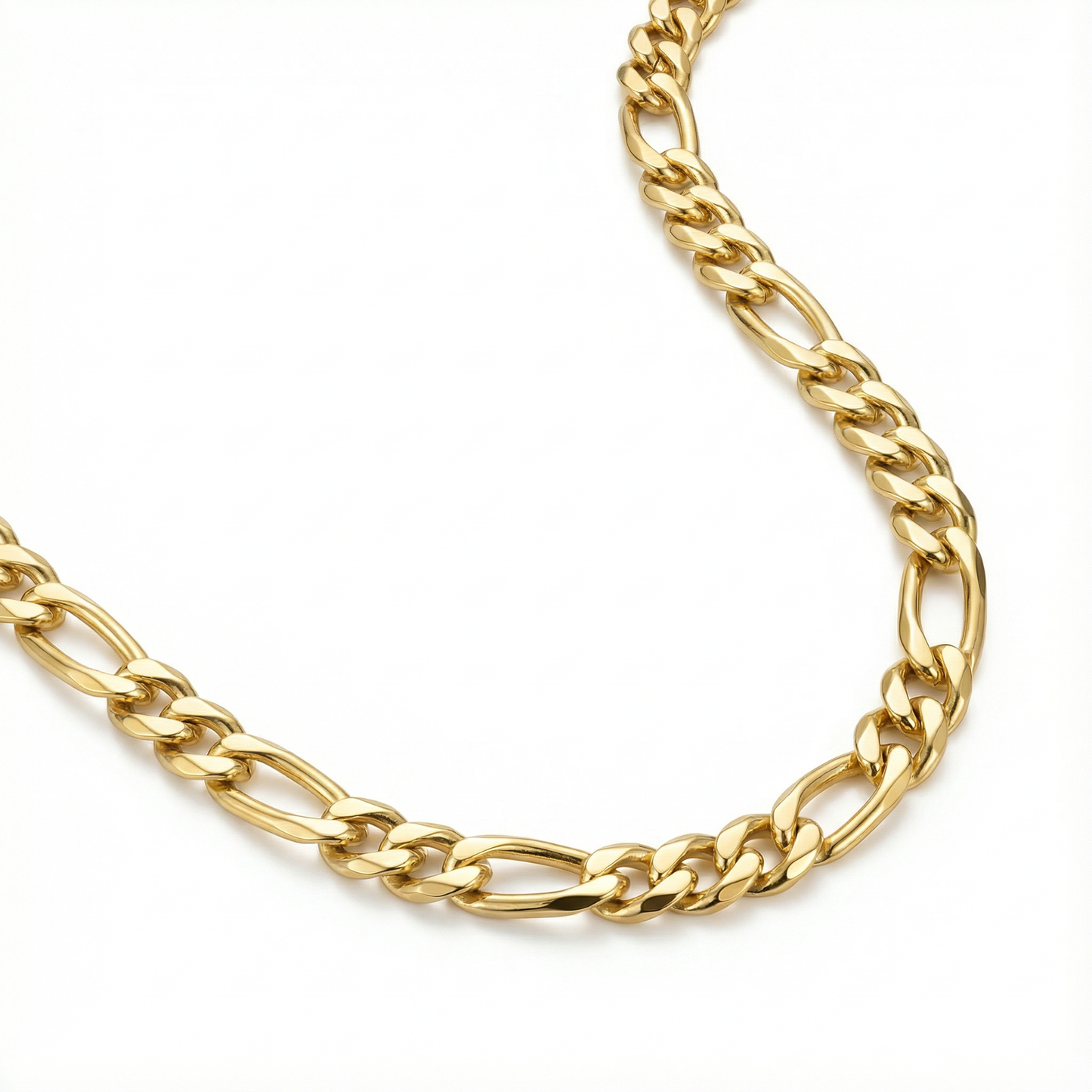 Simple Gold/Silver Chain Necklace - Stainless Steel
