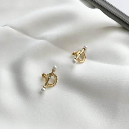 Pearl Earrings - 925 Sterling Silver