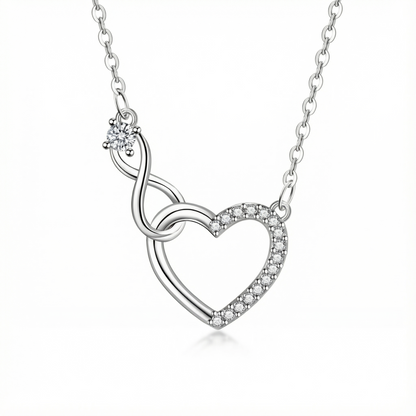 Eternal Love Necklace - 925 Sterling Silver