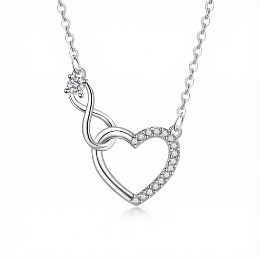 Eternal Love Necklace - 925 Sterling Silver