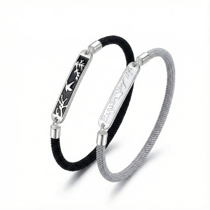 Animal Couple Bracelets - 925 Sterling Silver