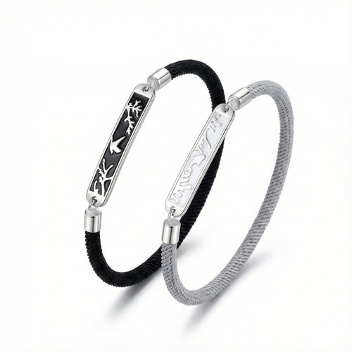 Animal Couple Bracelets - 925 Sterling Silver