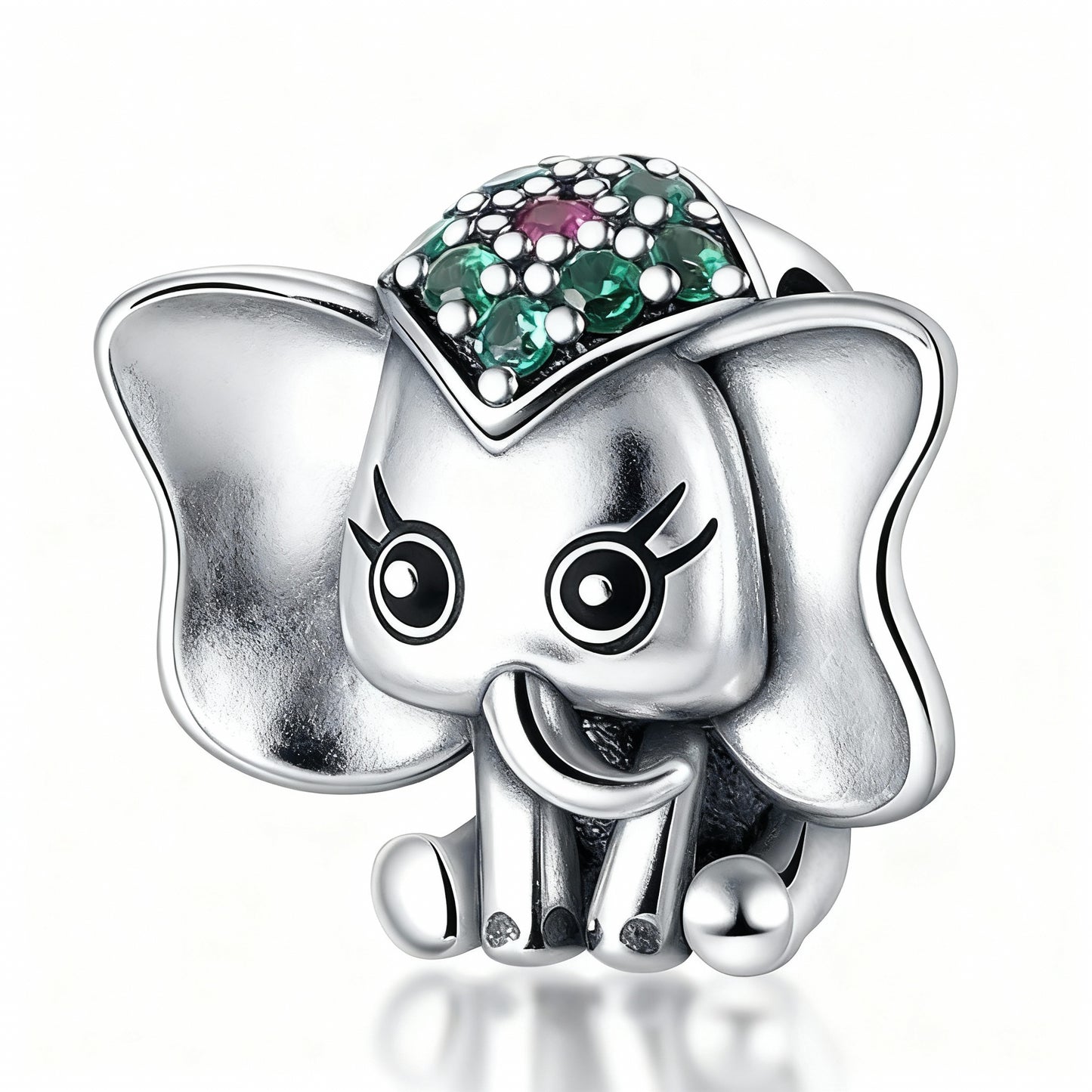 Charm "Elephant"  925 Sterling Silver