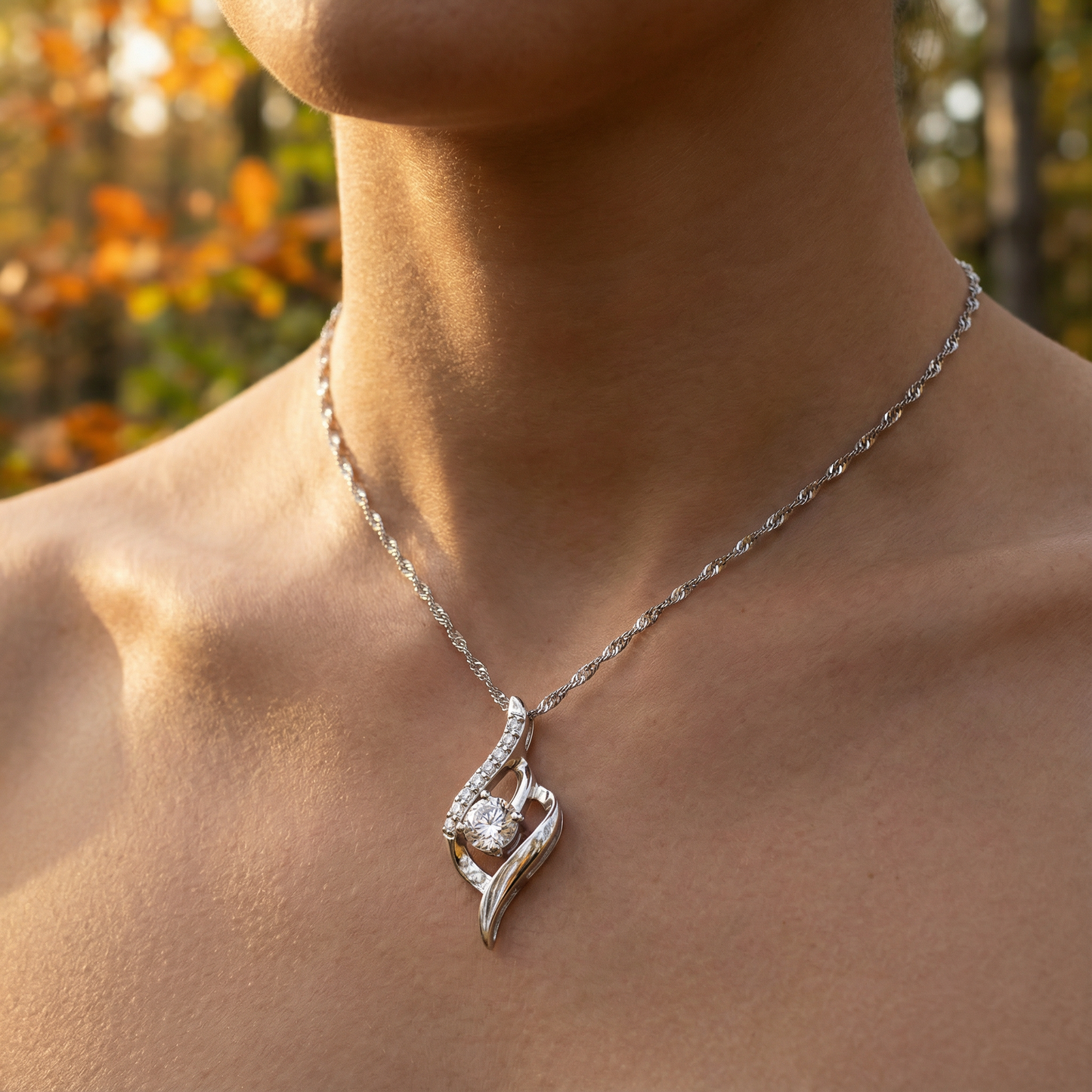 Beauty Necklace - 925 Sterling Silver