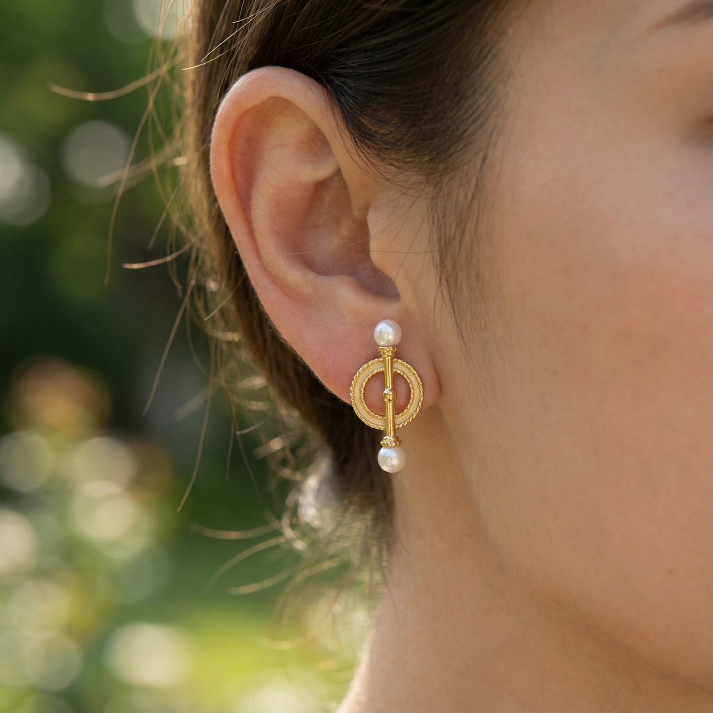 Pearl Earrings - 925 Sterling Silver