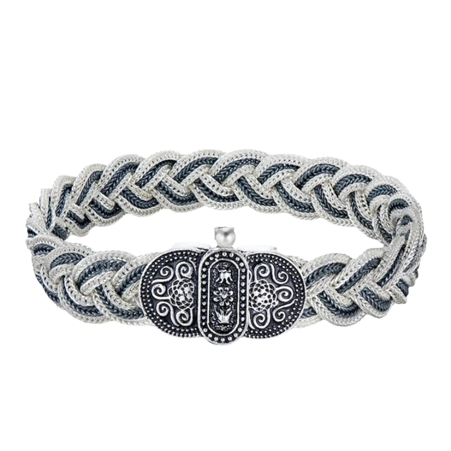 Woven Bracelet - 925 Sterling Silver