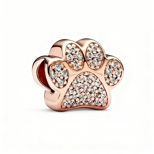 Charm "Dog Paw" 925 Sterling Silver