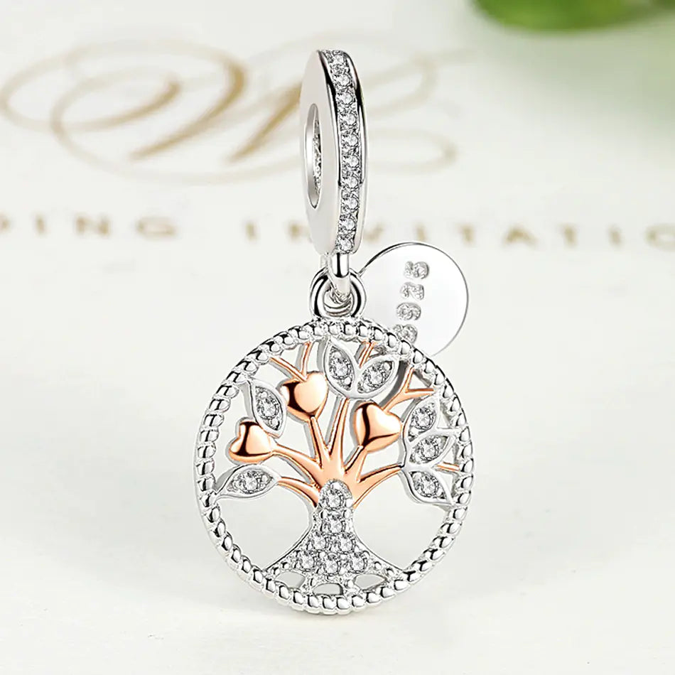 Charm "Love Set" - 925 Sterling Silver