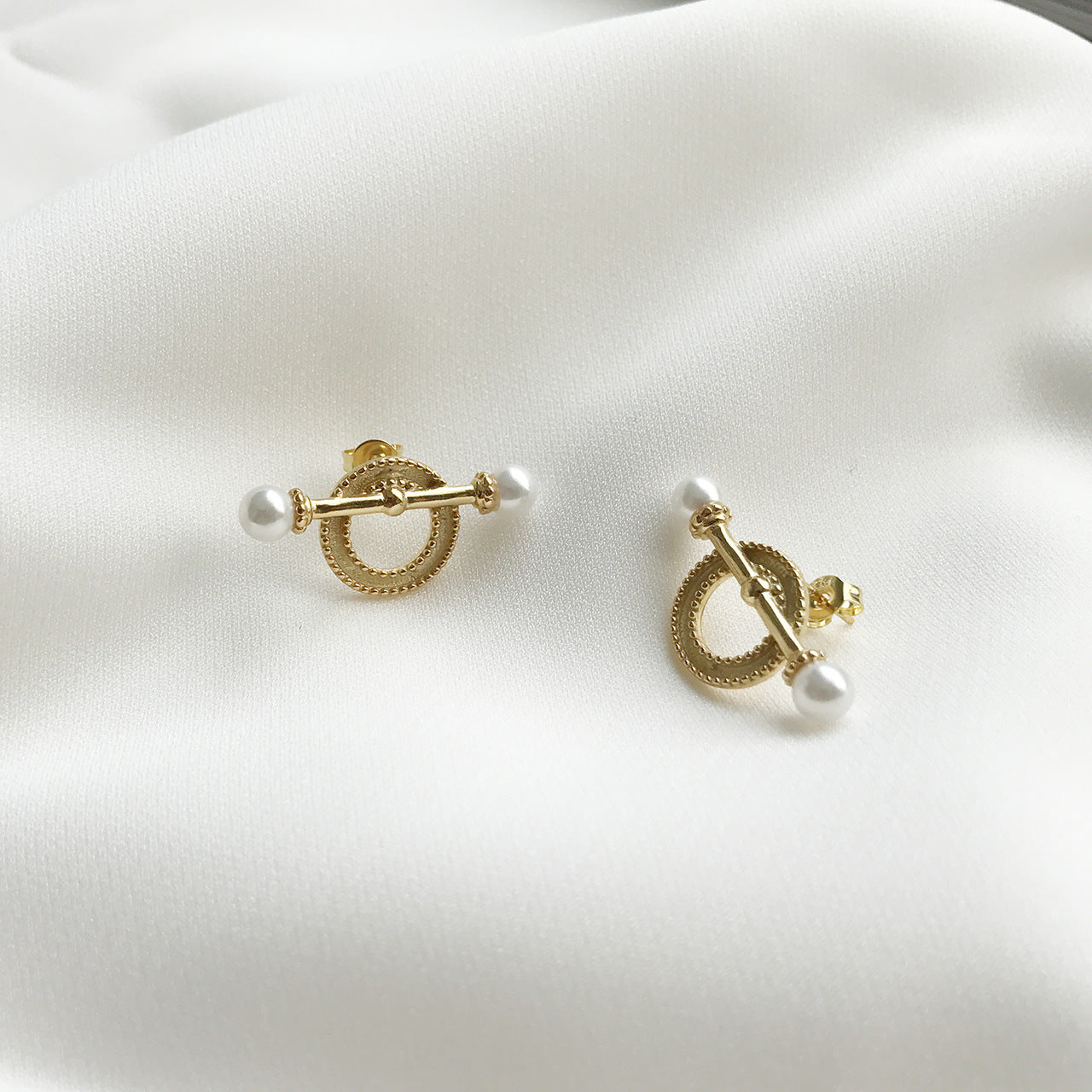 Pearl Earrings - 925 Sterling Silver