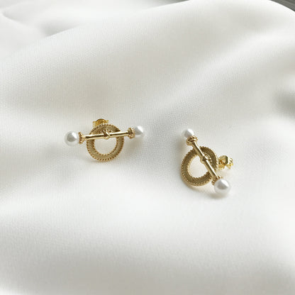 Pearl Earrings - 925 Sterling Silver