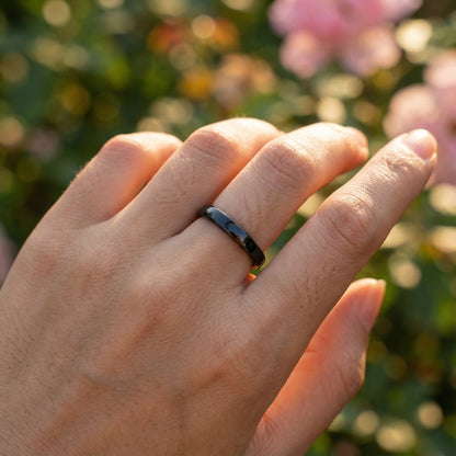 Sun & Moon Minimal Couple Rings - 925 Sterling Silver