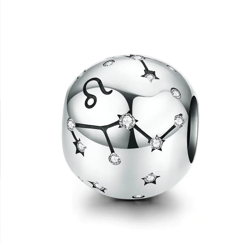 Charm "Zodiac" 925 Sterling Silver (One)