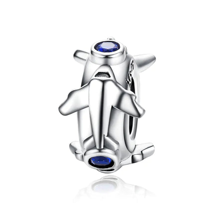 Charm "Travel" 925 Sterling Silver (One)