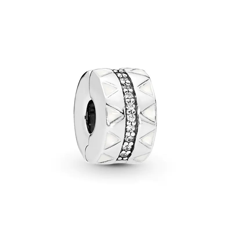 Clip Charm "Beads" 925 Sterling Silver