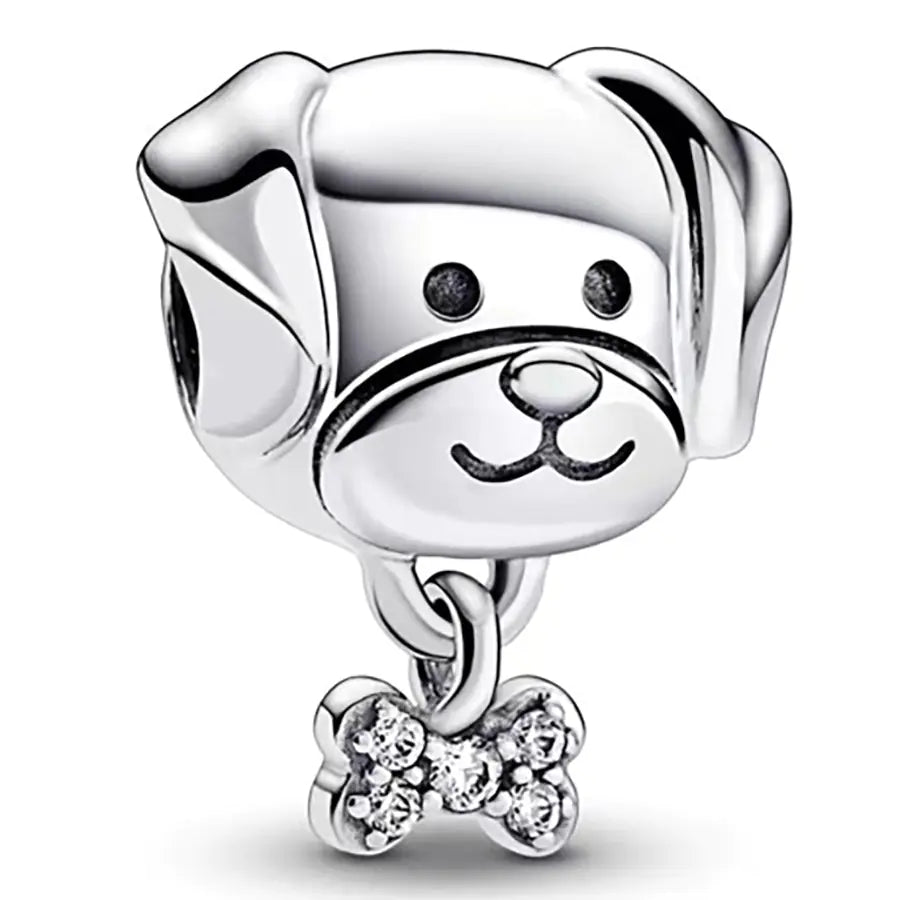 Charm "Dog Lover" 925 Sterling Silver
