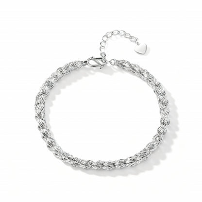 Elegant Silver Bracelet - 925 Sterling Silver