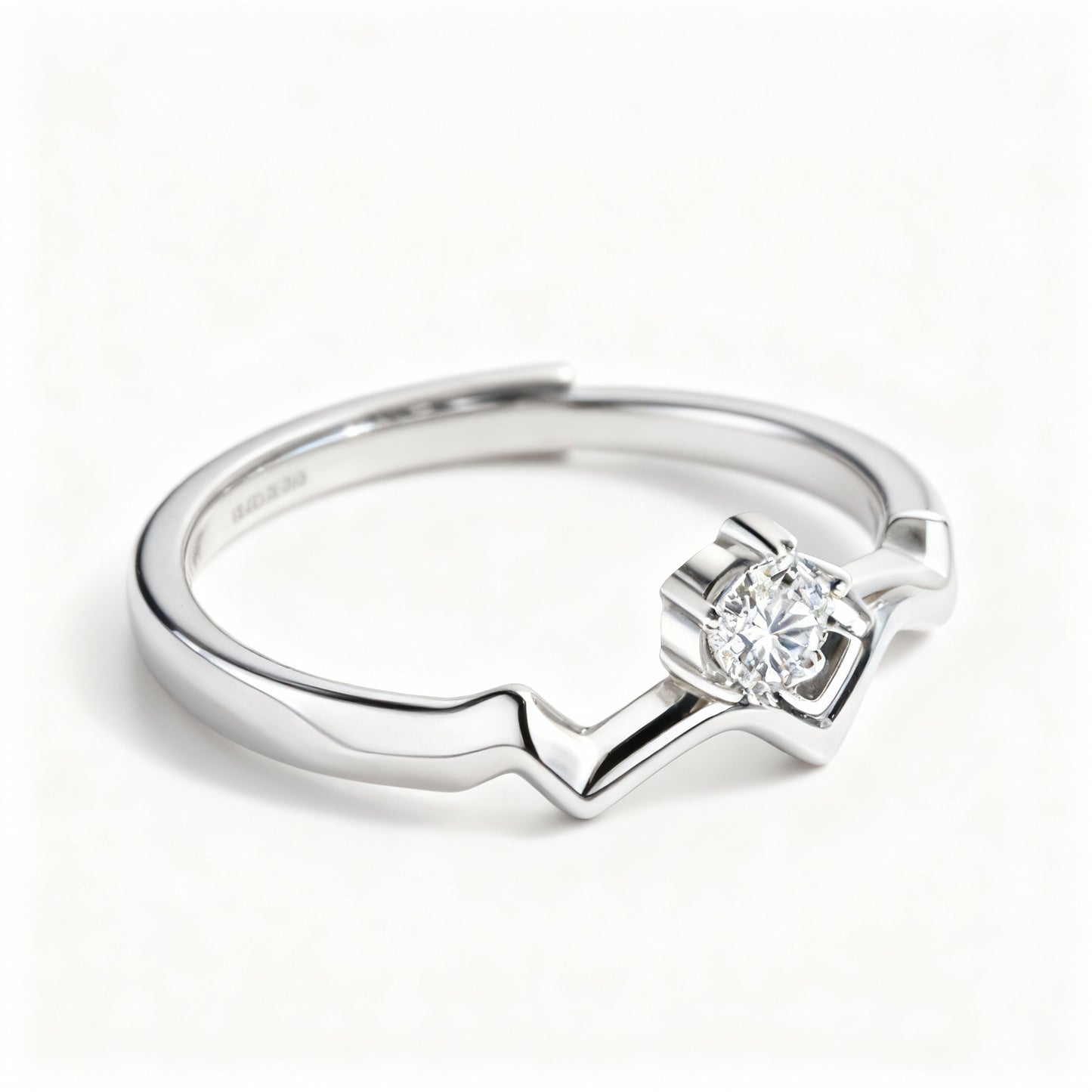 Star Couple Rings - (Adjustable) - 925 Sterling Silver