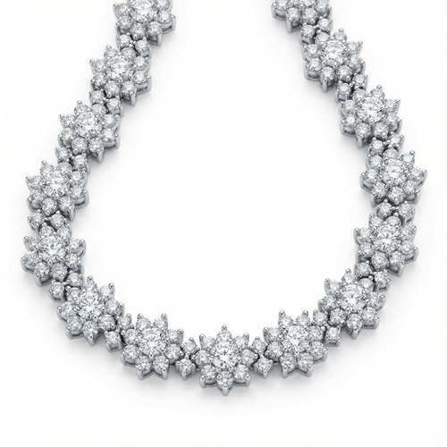 Sunflower Necklace - 925 Sterling Silver