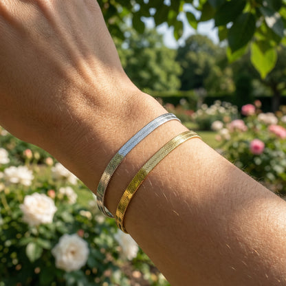 Snake Bracelet - 925 Sterling Silver