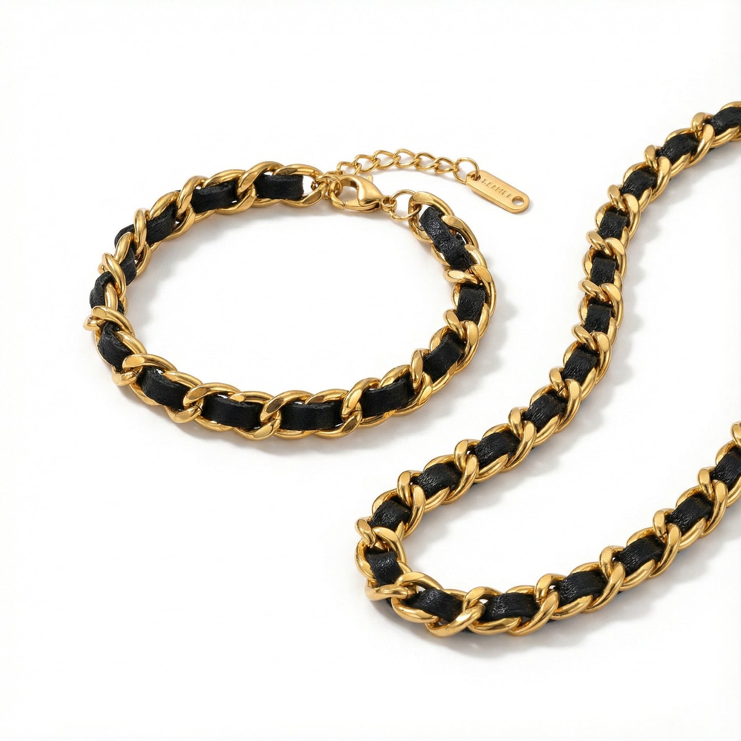 Golden Fashion Bracelet - Stainless Steel