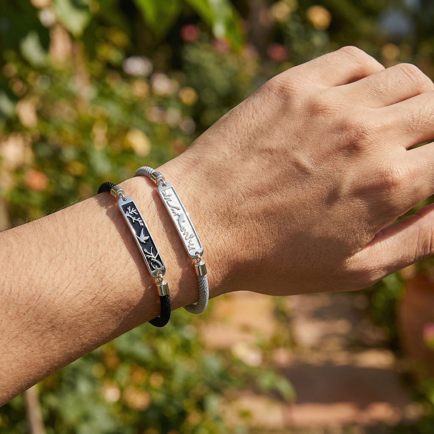 Animal Couple Bracelets - 925 Sterling Silver