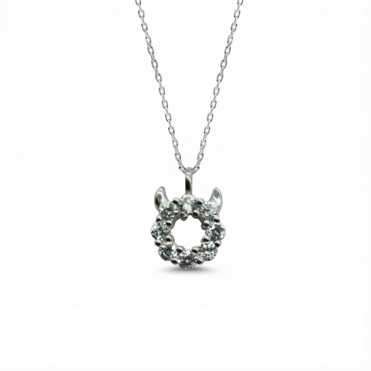 Silver Devil Necklace - 925 Sterling Silver