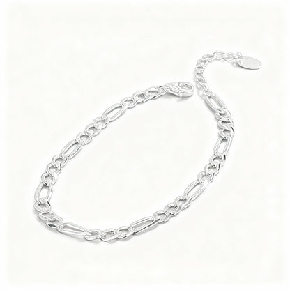 Simple Silver Bracelet - 925 Sterling Silver