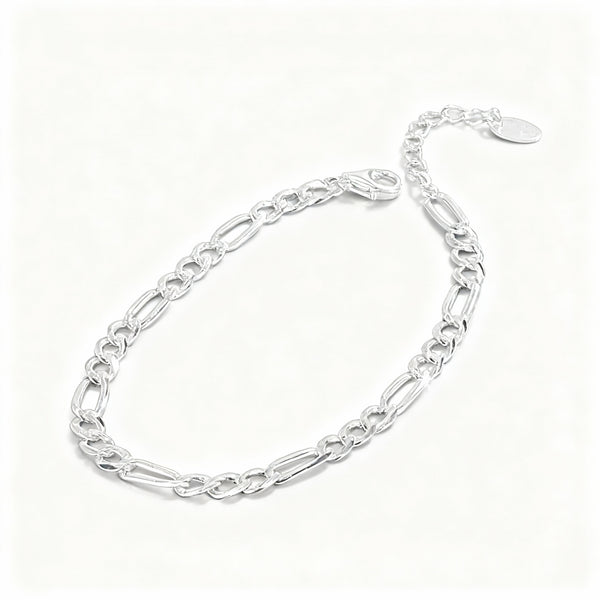 Simple Silver Bracelet - 925 Sterling Silver