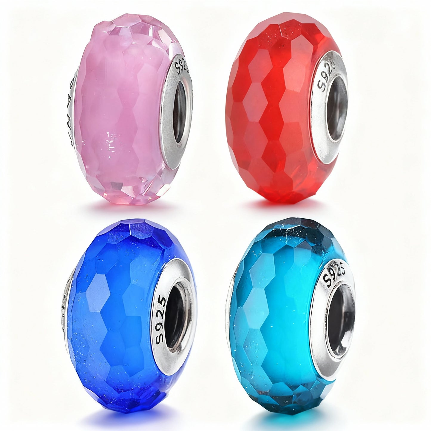 Charm "Color Bead" 925 Sterling Silver