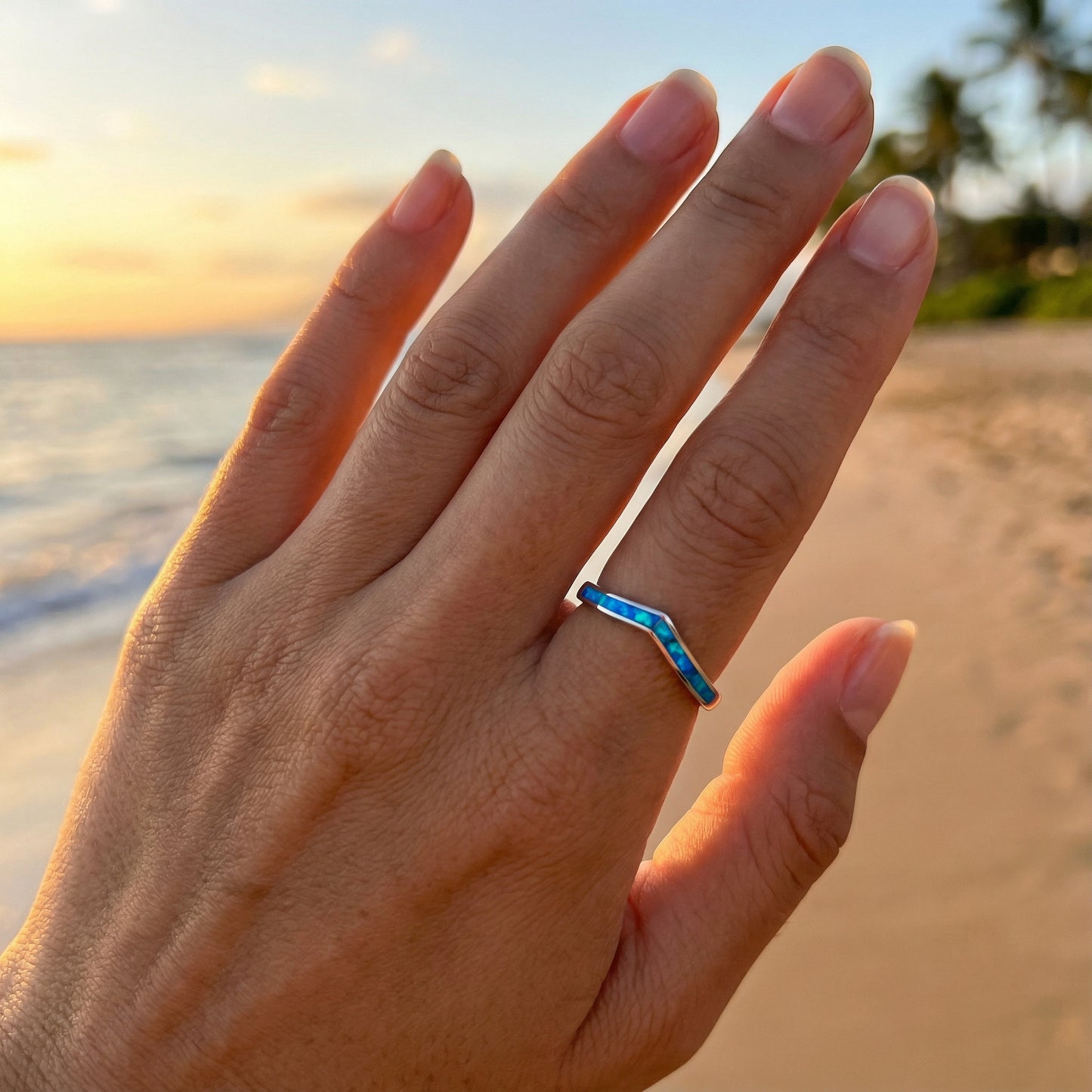 “Acqua” Ring - 925 Sterling Silver