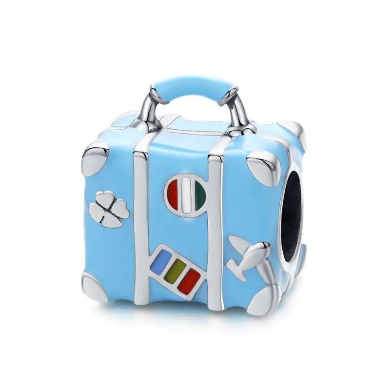 Charm "Travel" 925 Sterling Silver (One)