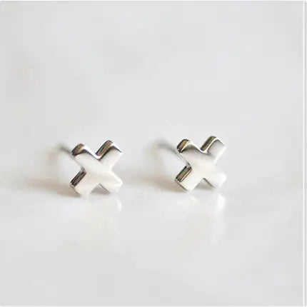 Collection of Stud Earrings - Sterling Silver