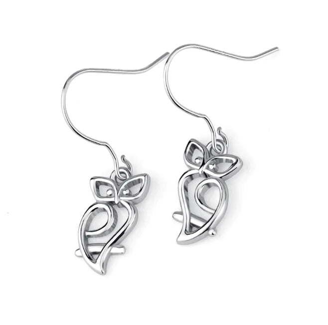 Silver Hook Earrings - 925 Sterling Silver