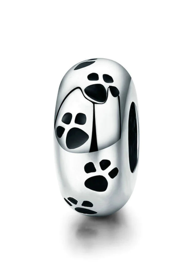 Charm "Puppy Paw" 925 Sterling Silver